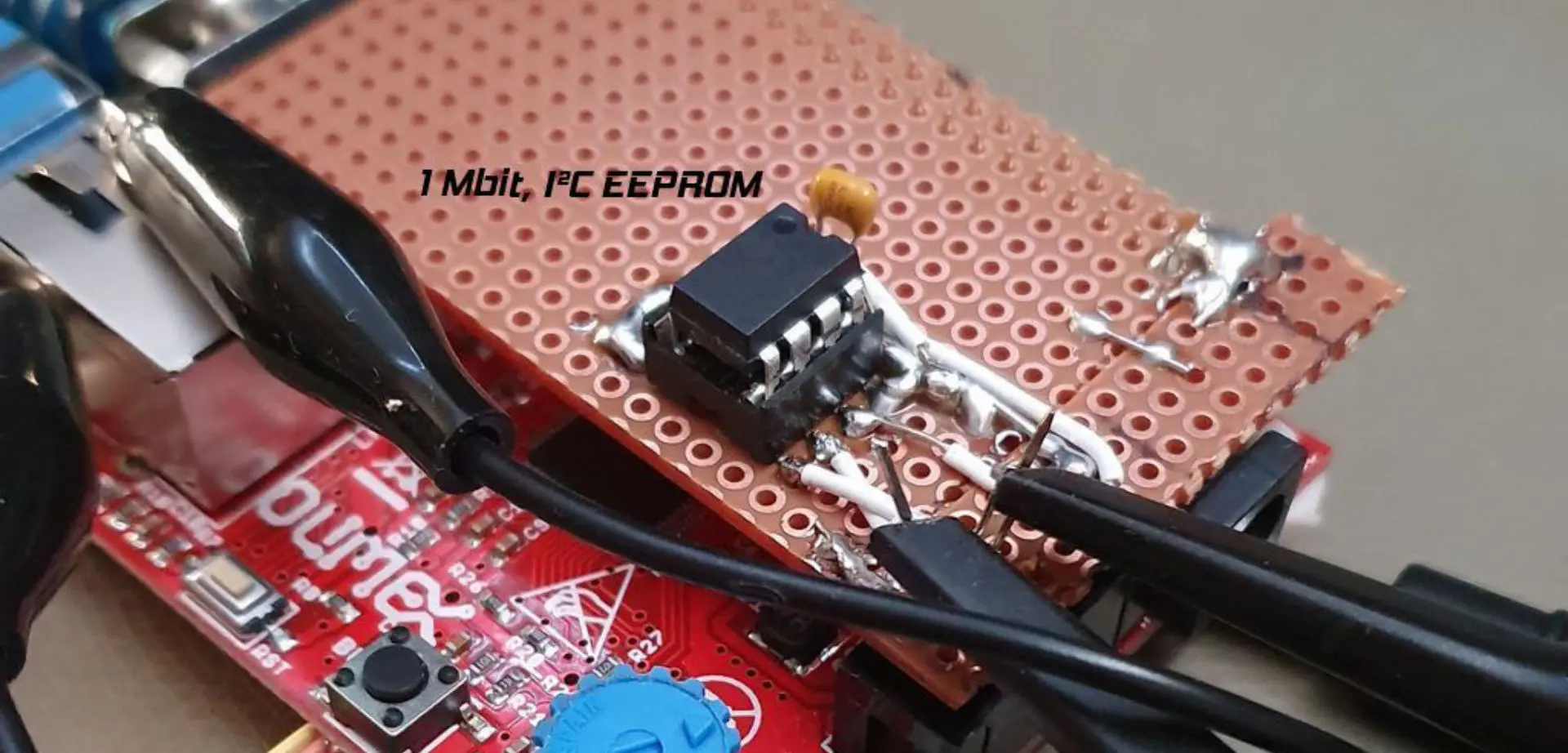 Aufsteck-board mit 1 MBit EEPROM